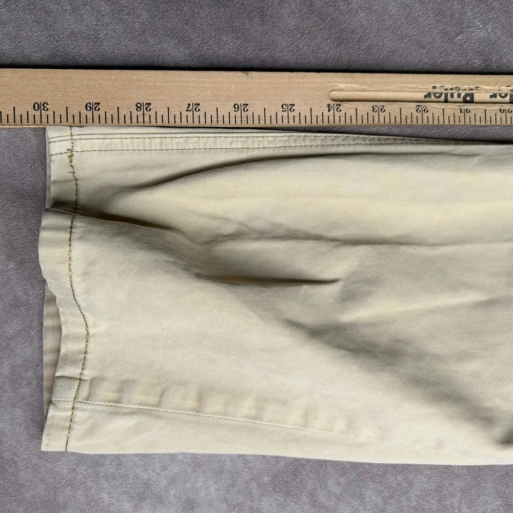 Rag & Bone RB 15X Slim Straight Tan Khaki Tailored Workwear Pants Mens 33 - Picture 7 of 10